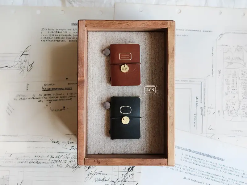 Pre-Order LCN Mini Tote Stationery Set - Black