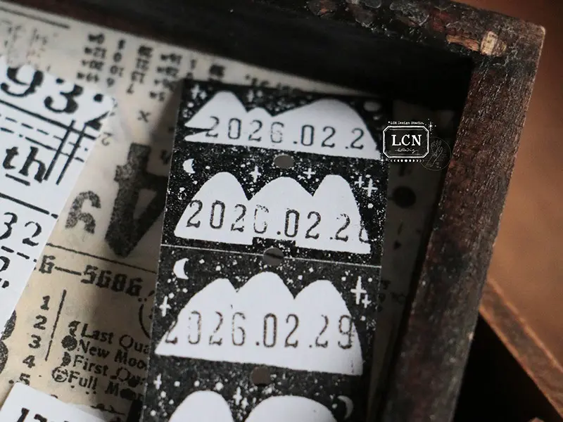 Pre-Order LCN Label Sticker Roll - Mountains