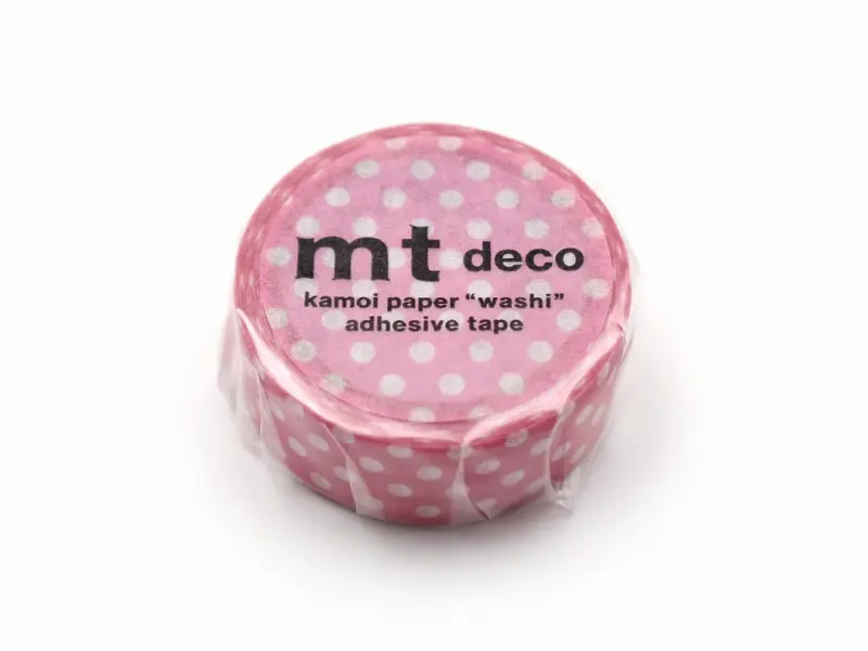 mt 1P Washi Tape Dot - Aurora Pink