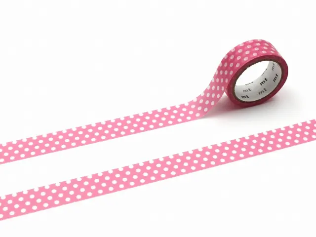 mt 1P Washi Tape Dot - Aurora Pink
