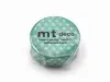 mt 1P Washi Tape Dot - Emerald Green