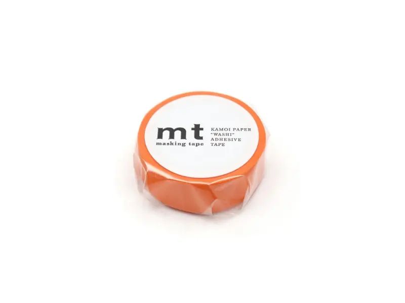 mt 1P Washi Tape - Matte Orange