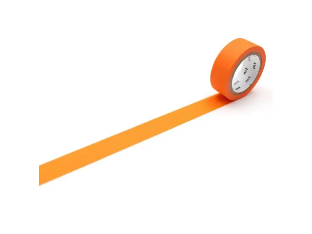 mt 1P Washi Tape - Matte Orange