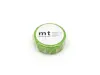 mt 1P Washi Tape - Matte Yellow Green