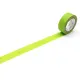 mt 1P Washi Tape - Matte Yellow Green