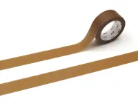 mt 1P Washi Tape - Ochre Brown