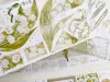Menu Washi Tape Sample - Lily Of The Valley