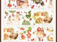 Menu Washi Tape Sample - Berry Kingdom