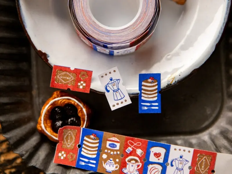 Pre-Order OURS Label Sticker Roll - Milk Tea And Honey