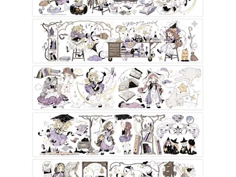 Neinei Washi Tape Sample - Elixir