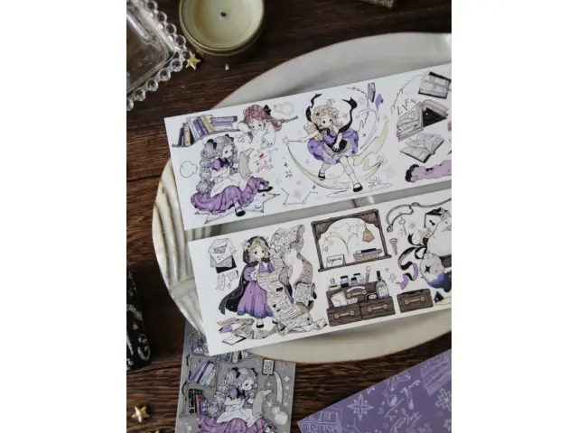 Neinei Washi Tape Sample - Elixir