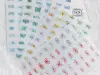 Pre-Order LCN Print-On Stickers - Shell Butterfly