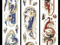 Sleeping Theater Studio Washi Tape Sample - Stray Birds