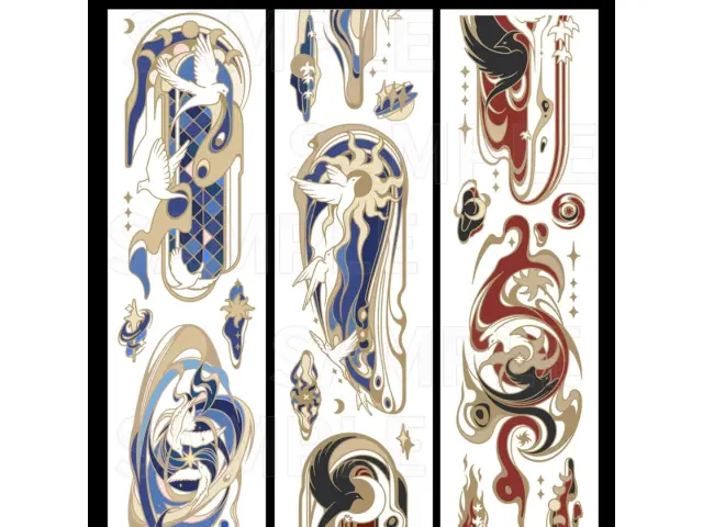 Sleeping Theater Studio Washi Tape Sample - Stray Birds