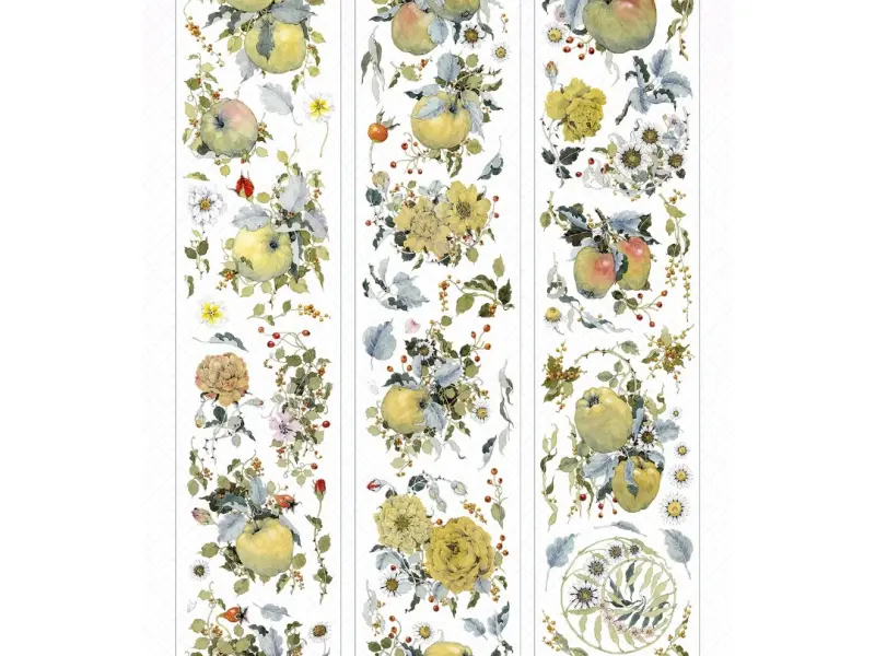 Sleeping Theater Studio Washi Tape Sample - Full Bloom