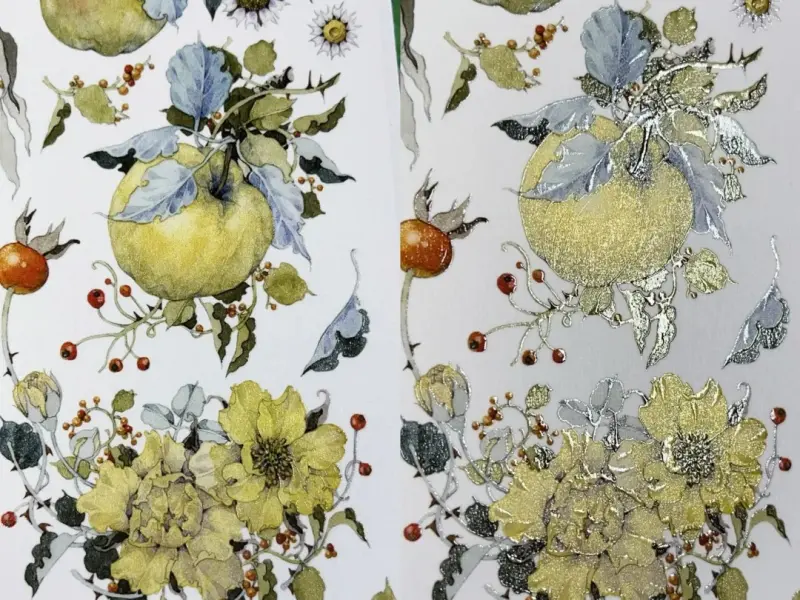 Sleeping Theater Studio Washi Tape Sample - Full Bloom