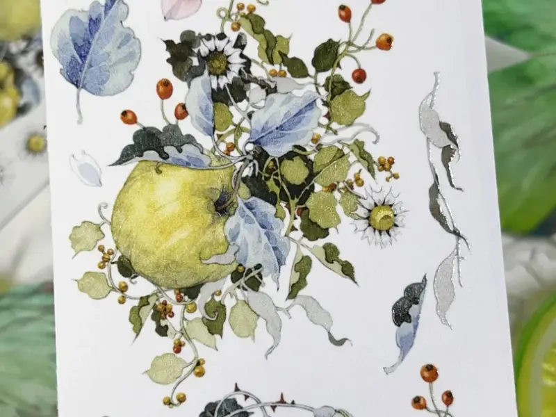 Sleeping Theater Studio Washi Tape Sample - Full Bloom