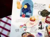 Pre-Order OURS Kiss-Cut PET Tape Tea Room - Sleeping Cat