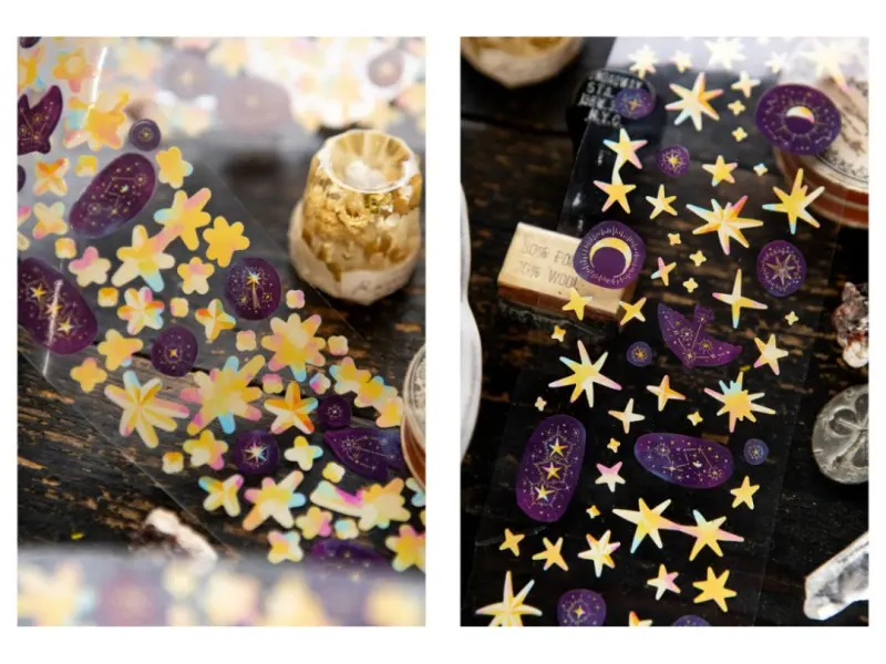 Pre-Order OURS Kiss-Cut PET Tape - Stars