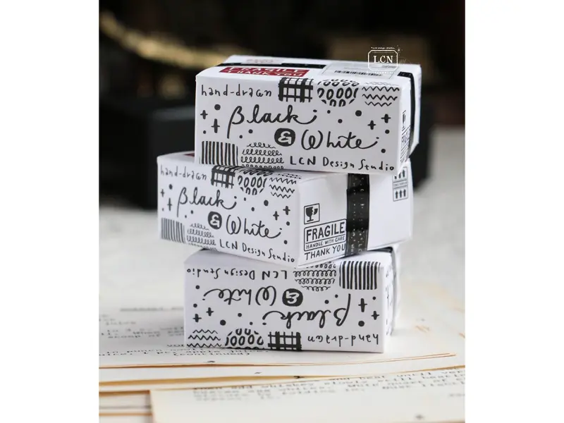 Pre-Order LCN Sticker Club - Black And White