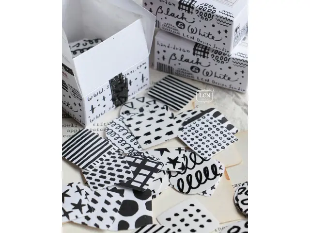LCN Sticker Club - Black And White