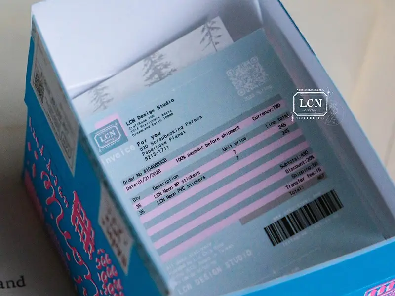 Pre-Order LCN Sticker Club - Neon