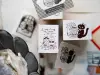 Pre-Order OURS Wooden Rubber Stamps The Gift - Tea Room