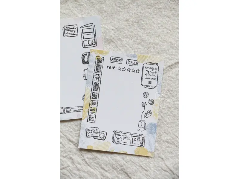 Pre-Order LCN Rubber Stamp - Travel 1