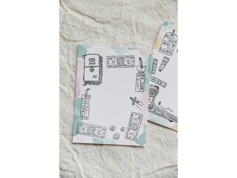 Pre-Order LCN Rubber Stamp - Travel 2