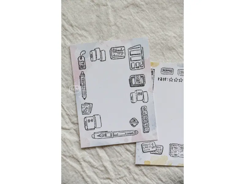 Pre-Order LCN Rubber Stamp - Travel 3