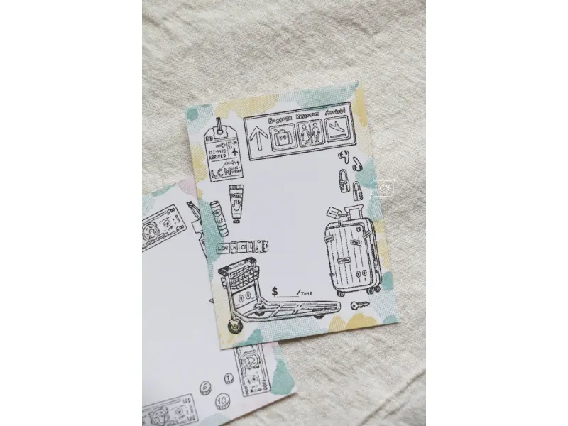 Pre-Order LCN Rubber Stamp - Travel 4