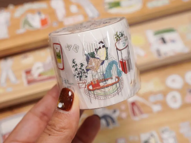 Pre-Order Wanle Studio Kiss-Cut Washi Tape - Phone Users