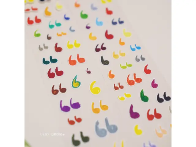 Pre-Order Wanle Studio Kiss-Cut Washi Tape - Quotes