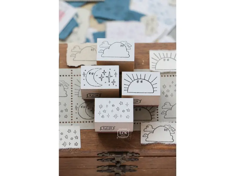 Pre-Order LCN Rubber Stamp Set - Weather