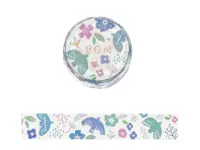 Pre-Order BGM Washi Tape Nordic Forest - Birds Singing