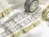Pre-Order BGM Washi Tape Nordic Forest - Flower Frame