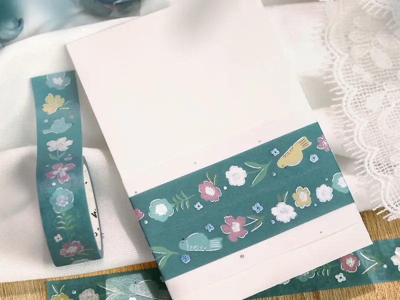 Pre-Order BGM Washi Tape Nordic Forest - Melody Of Flowers