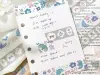 Pre-Order BGM Washi Tape Nordic Forest - Flower Frame