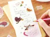 Pre-Order BGM Memo Stickers Cat Diary - Pink