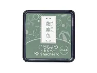 Pre-Order Shachihata Iromoyo Mini Ink Pad - Dusty Green