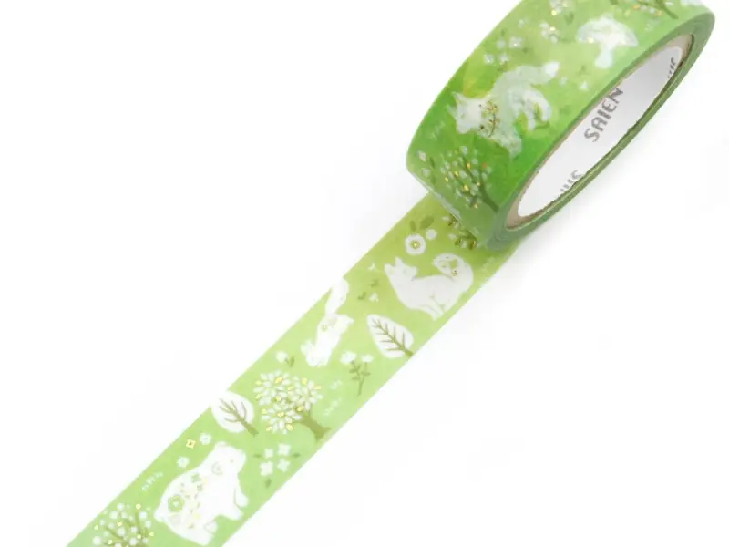 Saien Washi Tape - Forest