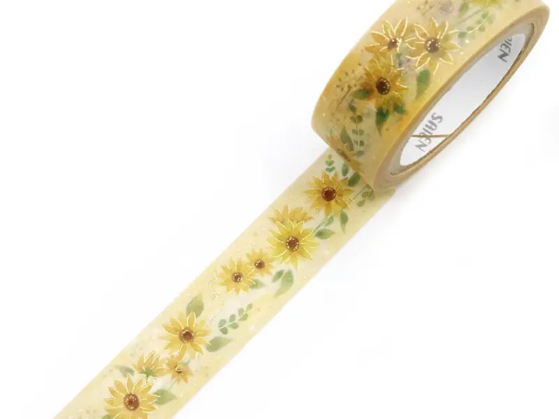 Pre-Order Saien Washi Tape - Sunflower