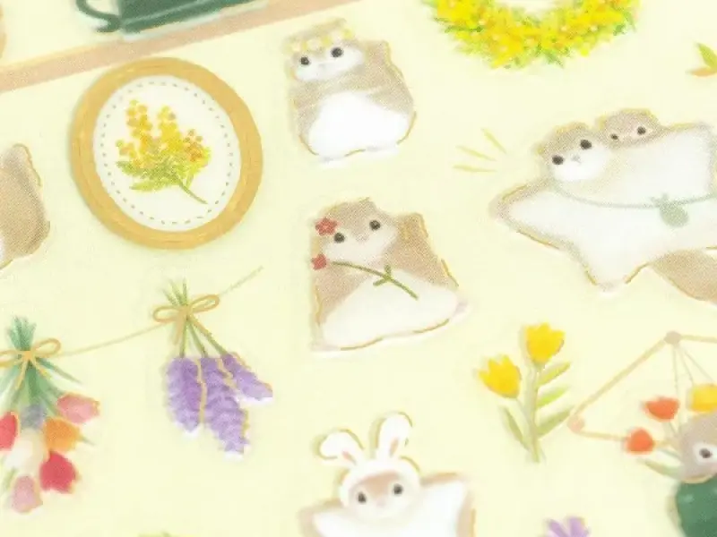 Pre-Order NB Co. Sticker Sheet - Flying Squirrel