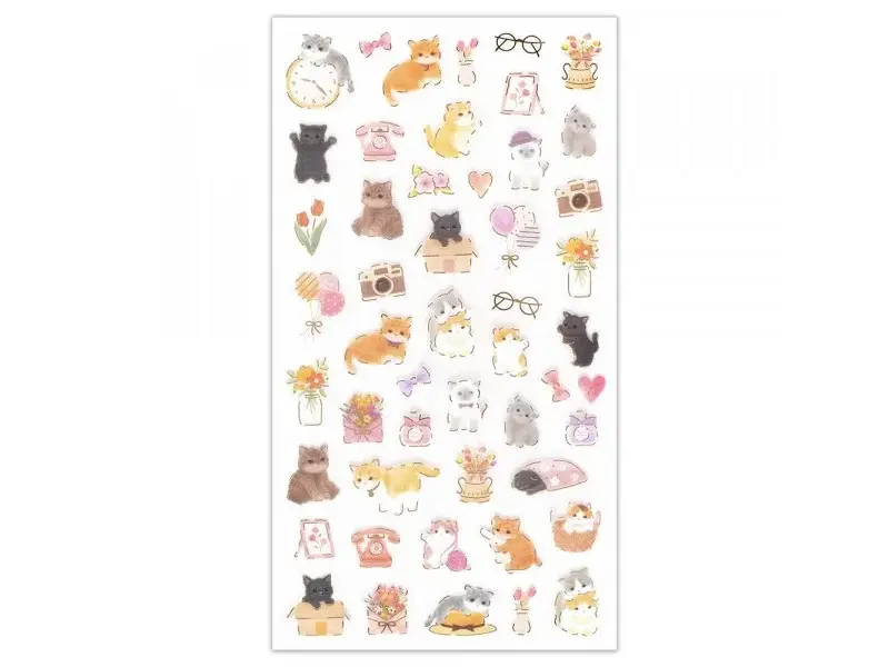 Pre-Order NB Co. Sticker Sheet - Kitten