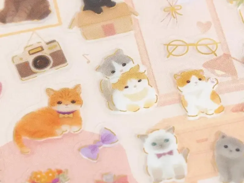 Pre-Order NB Co. Sticker Sheet - Kitten