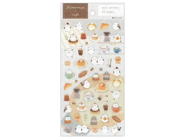 Pre-Order NB Co. Sticker Sheet - Shimaenaga Bird