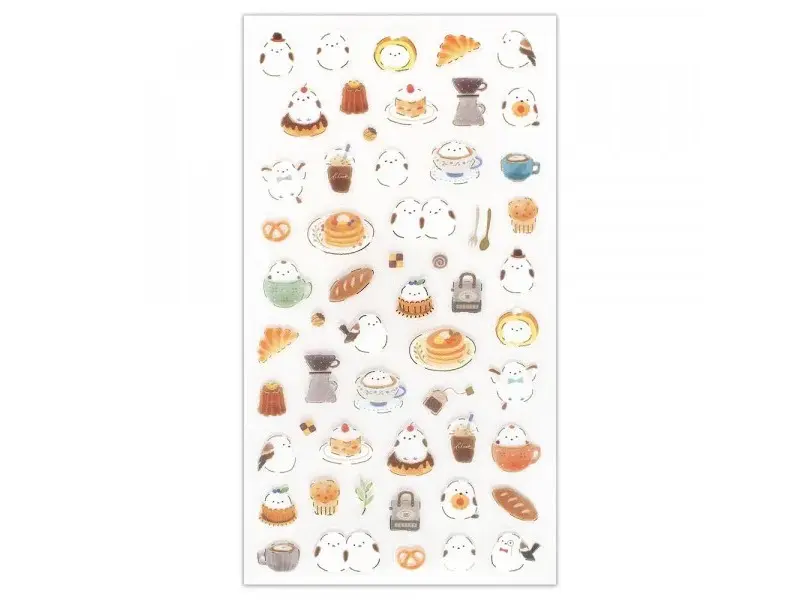 Pre-Order NB Co. Sticker Sheet - Shimaenaga Bird