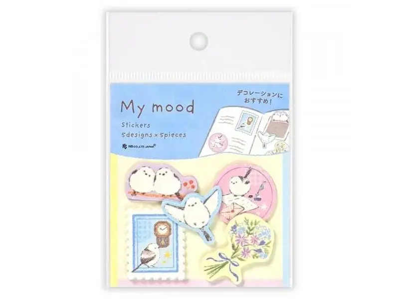 Pre-Order NB Co. Sticker Flakes My Mood - Blue
