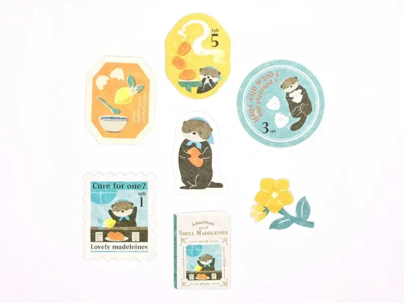 Pre-Order NB Co. Sticker Flakes - Otters And Madeleines