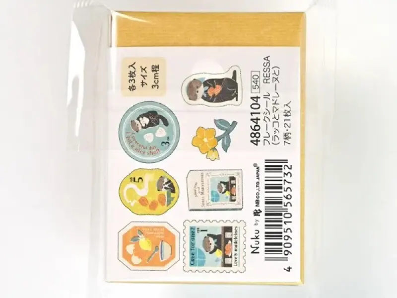 Pre-Order NB Co. Sticker Flakes - Otters And Madeleines